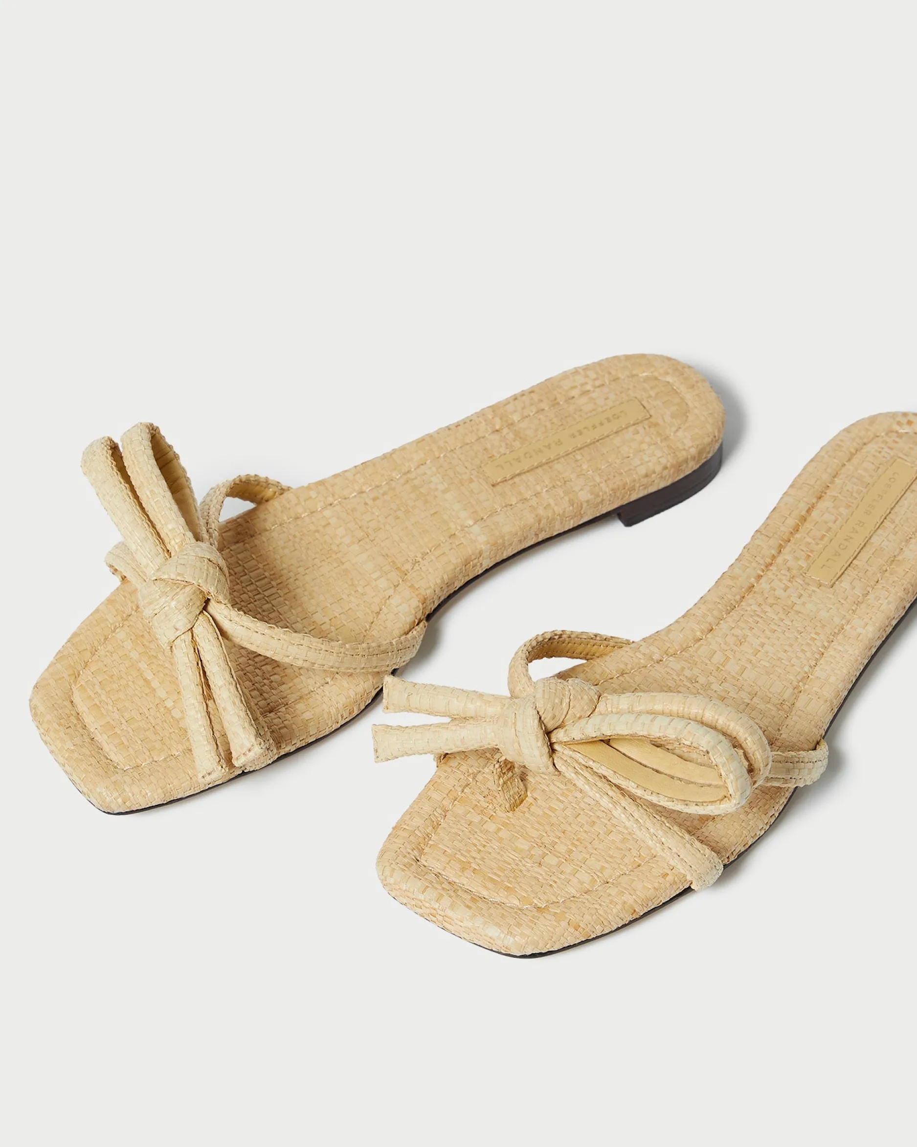 Loeffler Randall Hadley Brown Bow Sandal