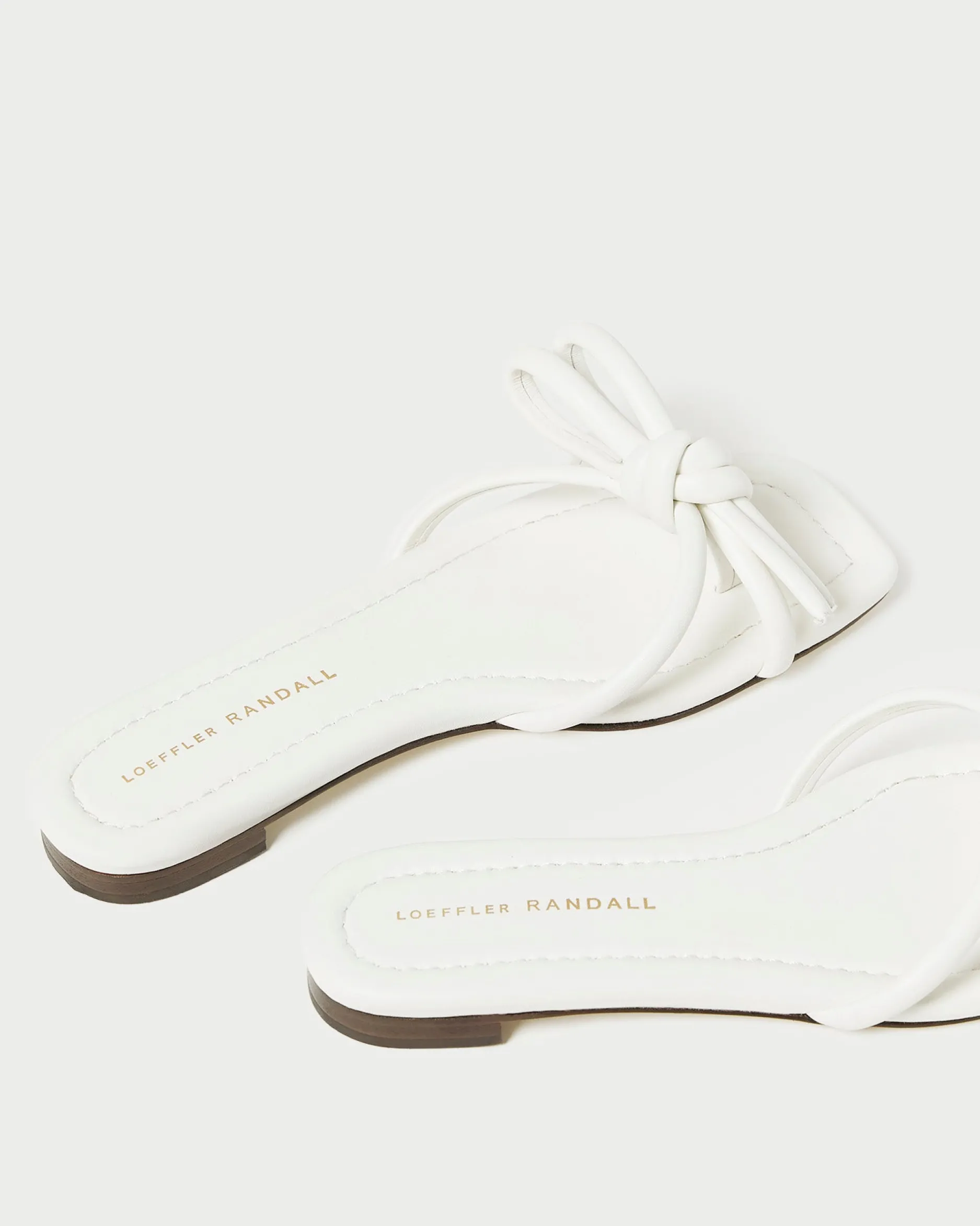 Loeffler Randall Hadley Brown Bow Sandal