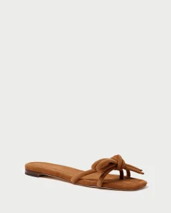 Loeffler Randall Hadley Brown Bow Sandal