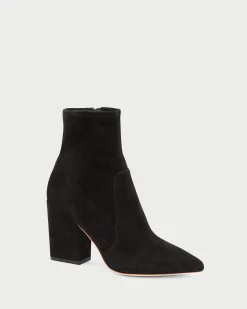 Loeffler Randall Isla Suede Slim Ankle Bootie