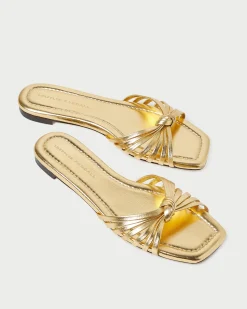 Loeffler Randall Izzie Leather Knot Sandal