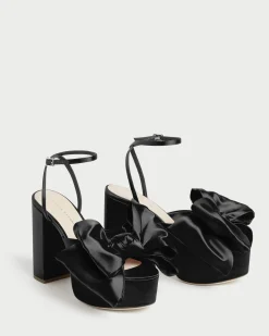 Loeffler Randall Kiki Satin Platform Sandal