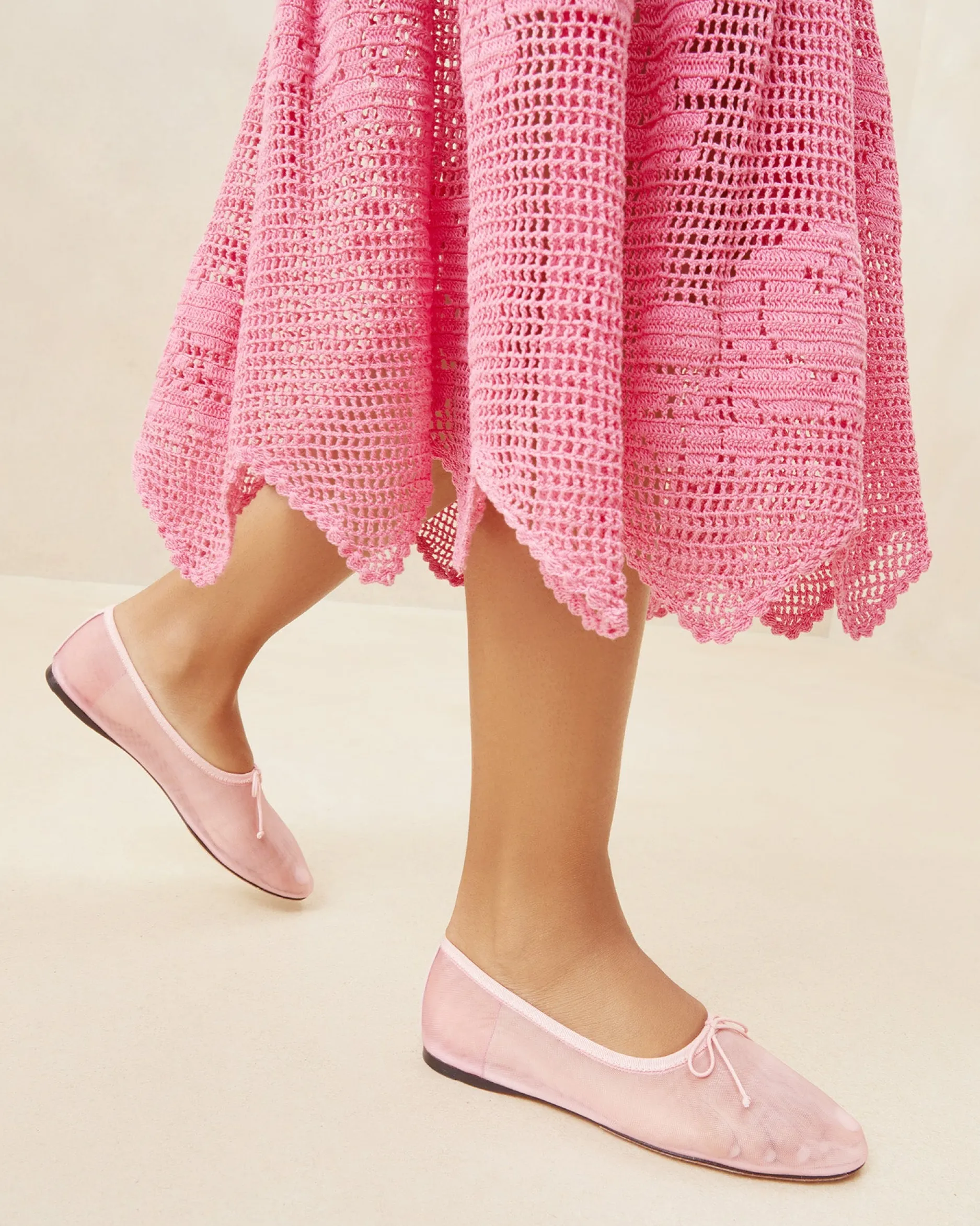 Loeffler Randall Landon Mesh Ballet Flat