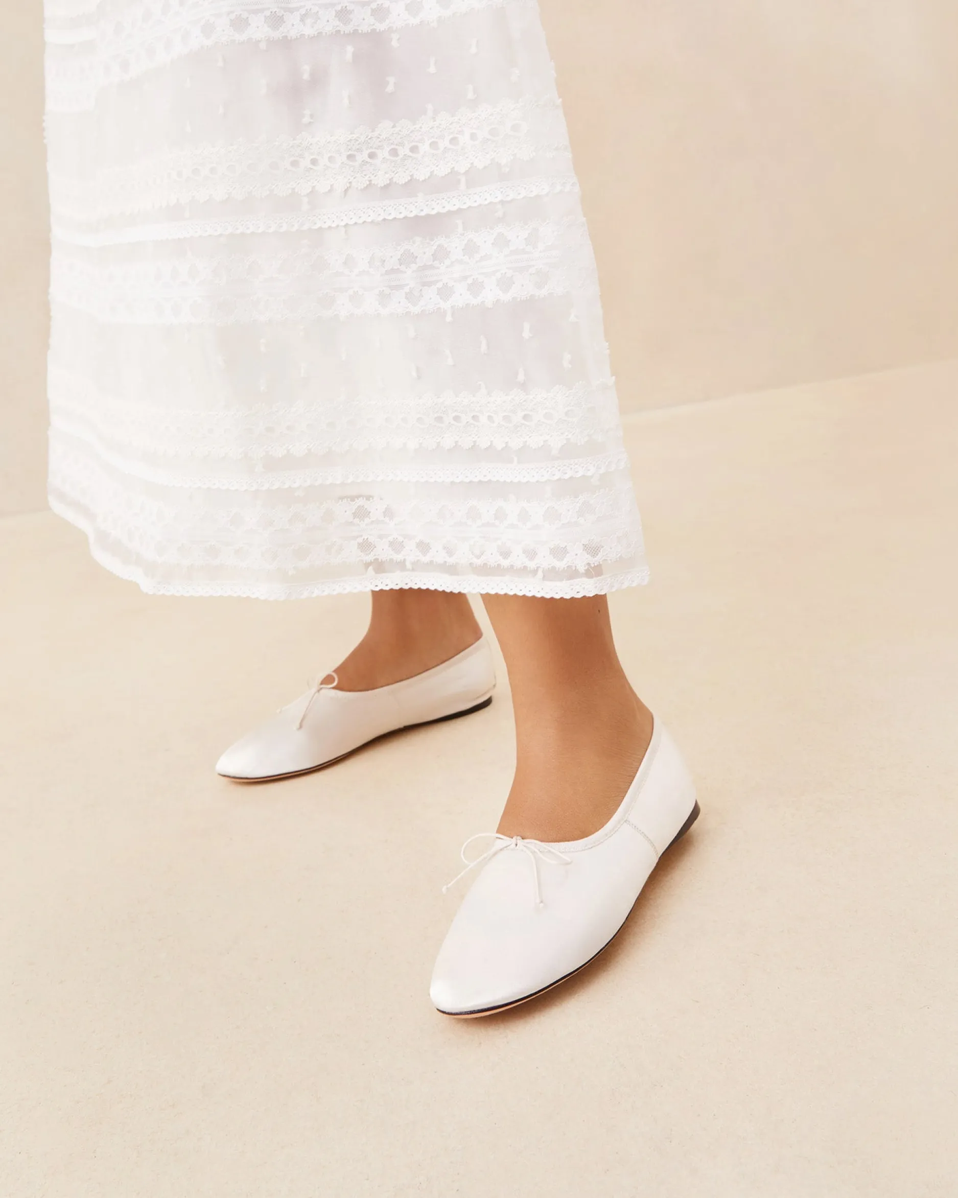 Loeffler Randall Landon Satin Ballet Flat