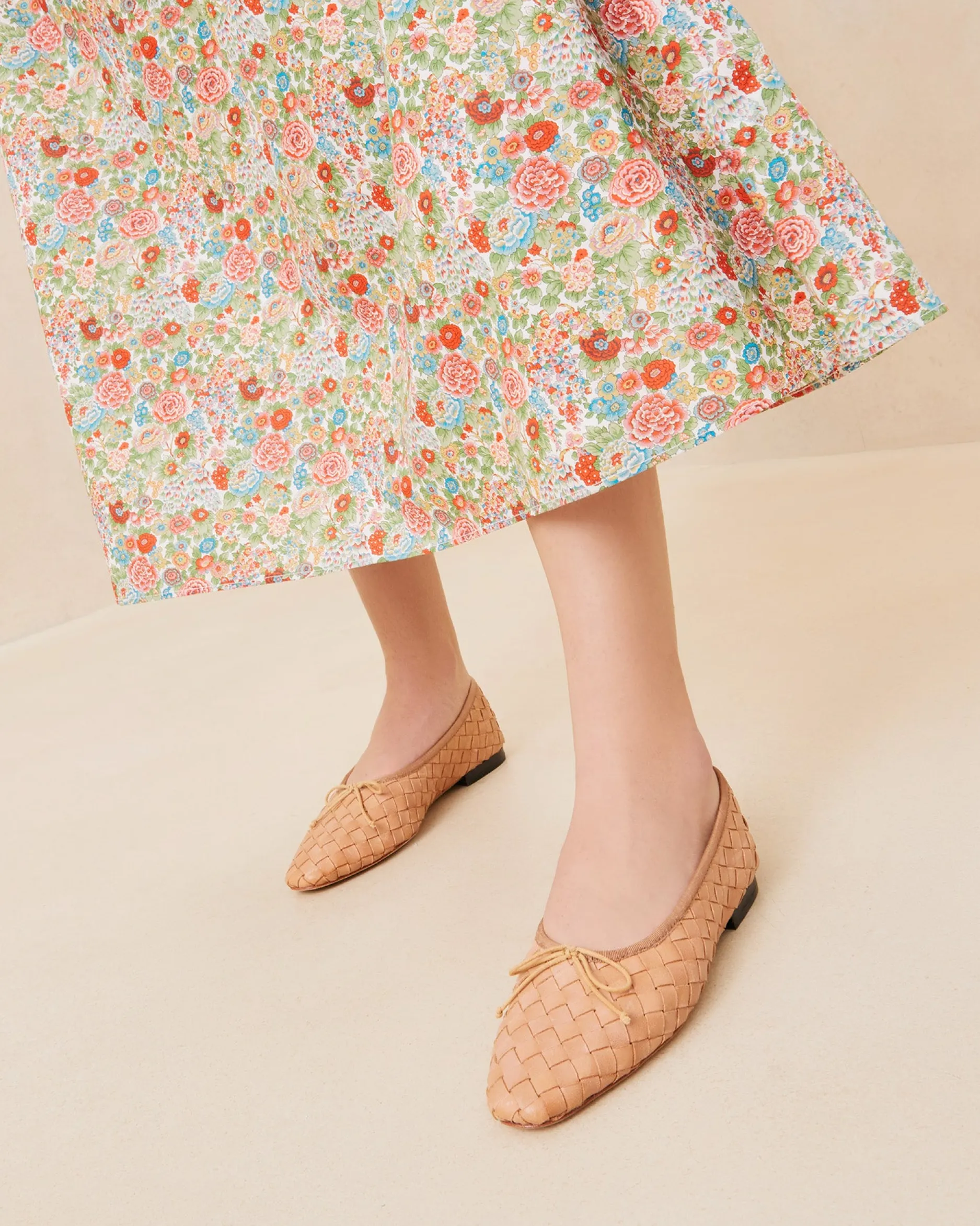 Loeffler Randall Landry Woven Ballet Flat