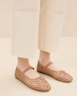 Loeffler Randall Leonie Satin Ballet Flat