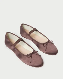 Loeffler Randall Leonie Satin Ballet Flat
