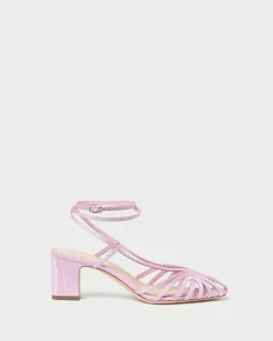Loeffler Randall Livvy Leather Heeled Sandal