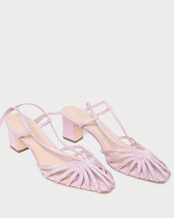 Loeffler Randall Livvy Leather Heeled Sandal