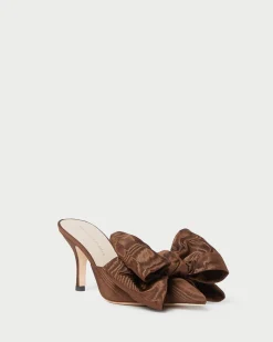 Loeffler Randall Margot Satin Bow Mule