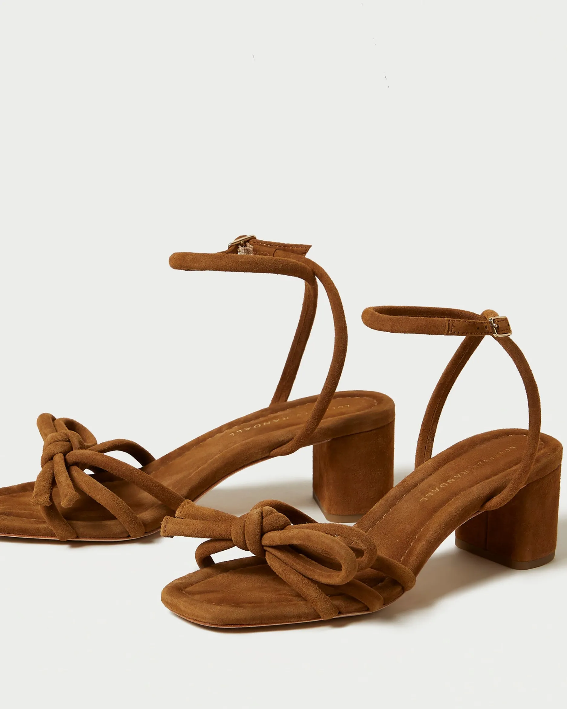 Loeffler Randall Mikel Bow Mid-Heel Sandal