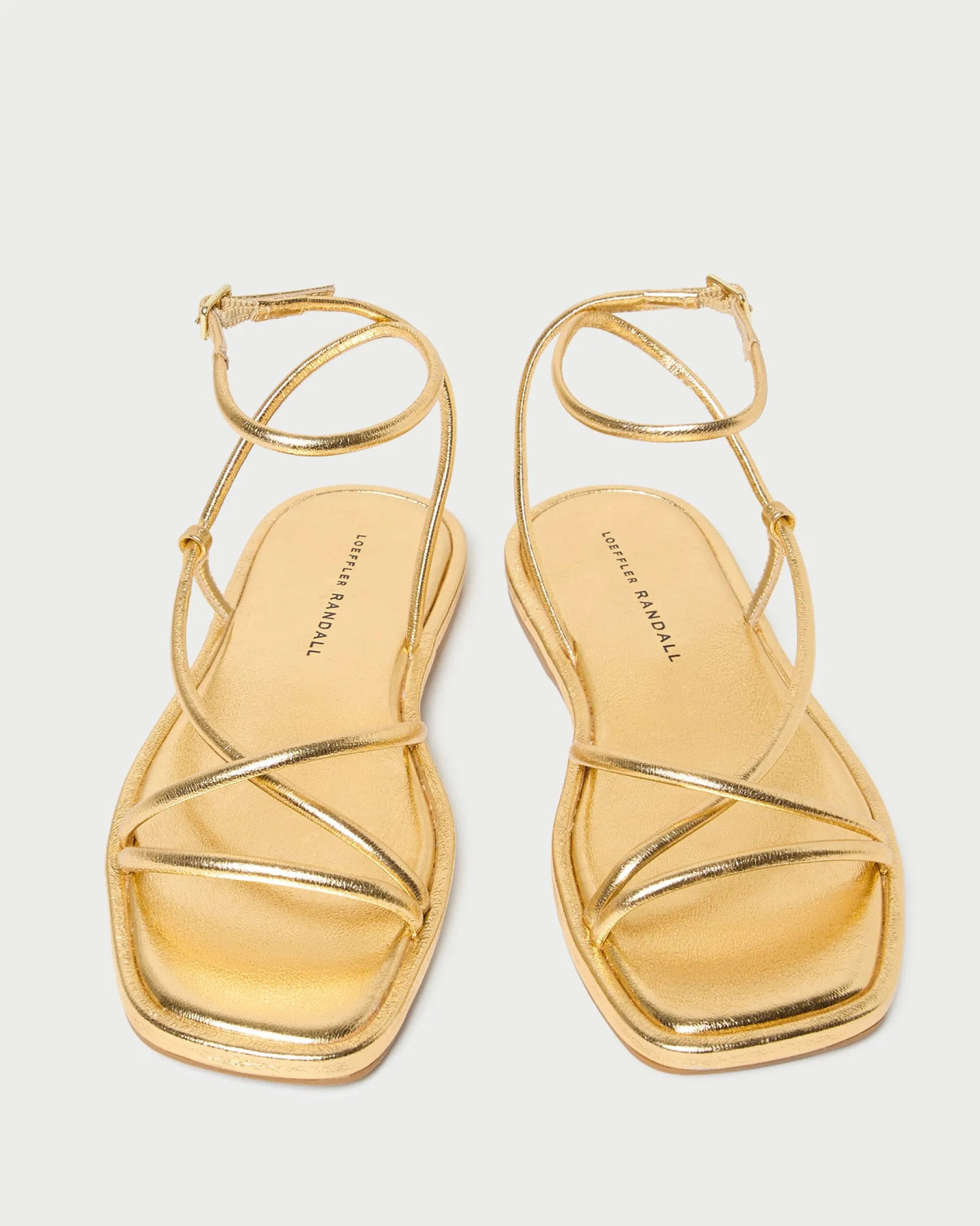 Loeffler Randall Noor Leather Flat Sandal