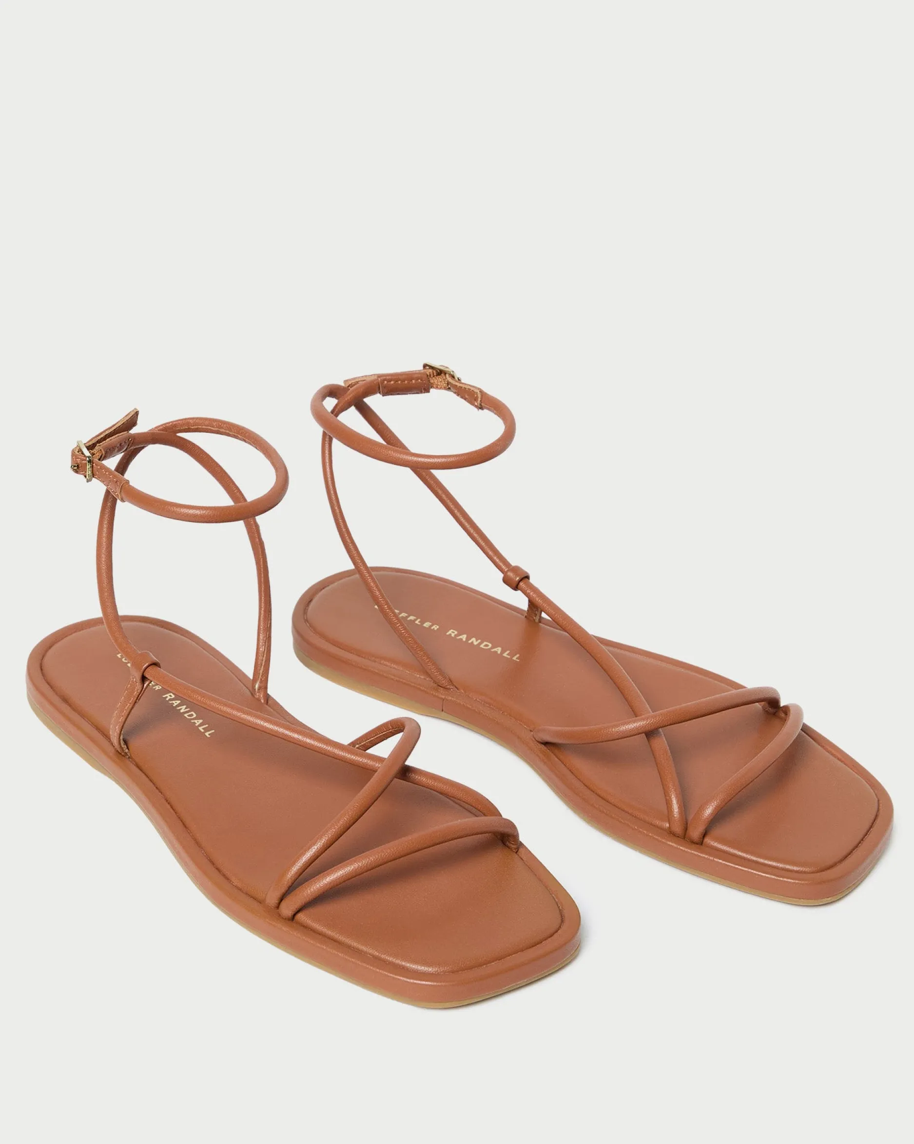 Loeffler Randall Noor Leather Flat Sandal
