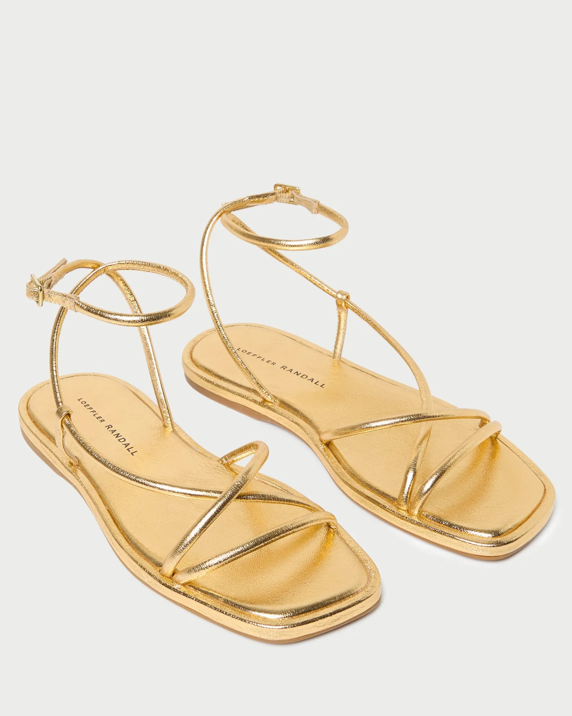 Loeffler Randall Noor Leather Flat Sandal