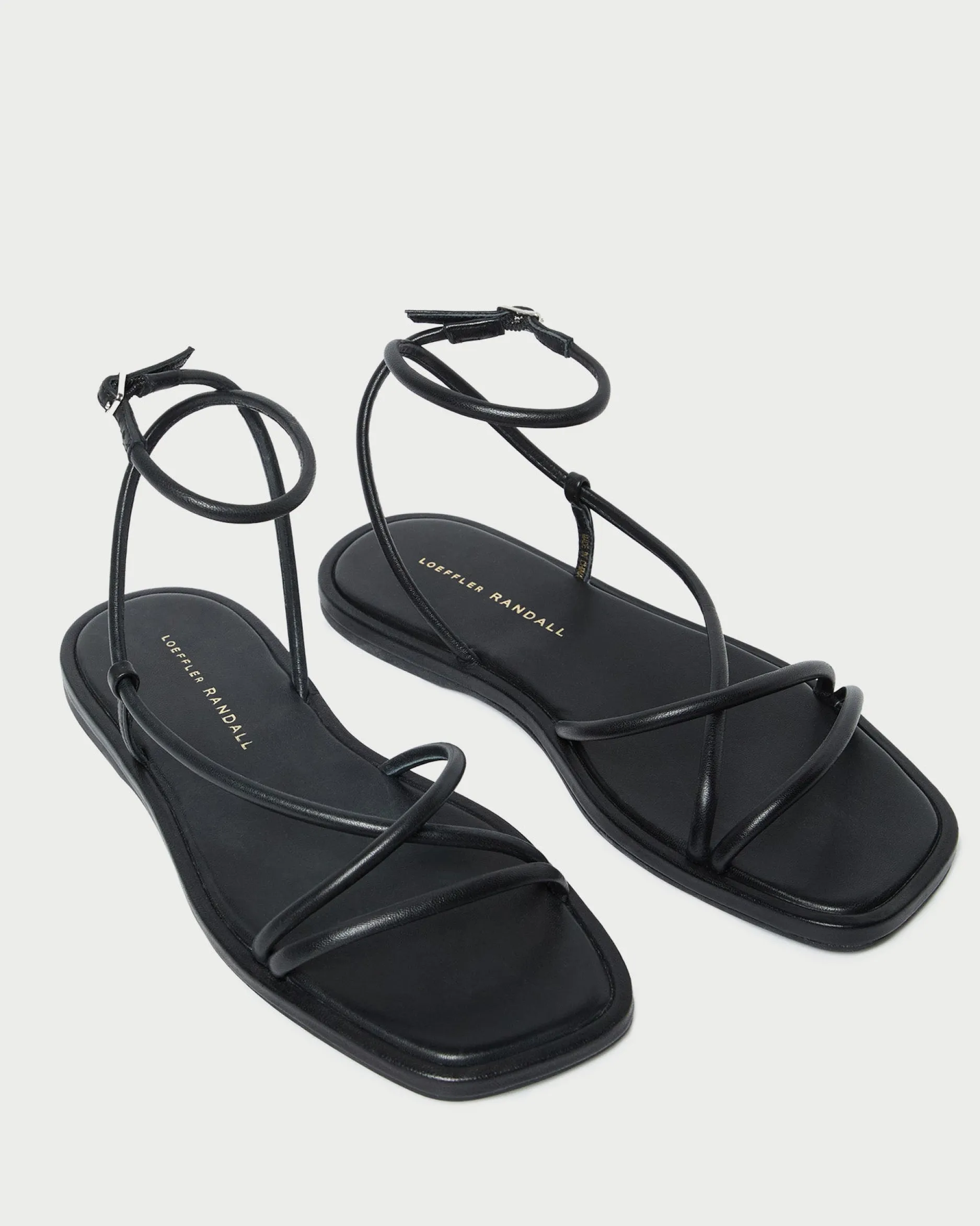 Loeffler Randall Noor Leather Flat Sandal