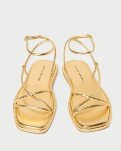 Loeffler Randall Noor Leather Flat Sandal