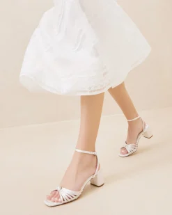 Loeffler Randall Olivia Knot Mid-Heel Sandal