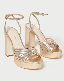 Loeffler Randall Rivka Suede Platform Sandal
