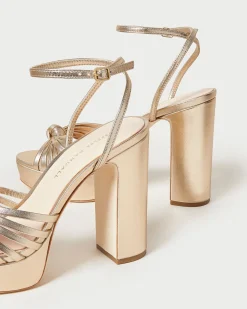Loeffler Randall Rivka Suede Platform Sandal