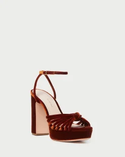 Loeffler Randall Rivka Suede Platform Sandal