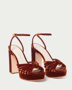 Loeffler Randall Rivka Suede Platform Sandal