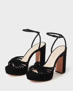 Loeffler Randall Rivka Suede Platform Sandal