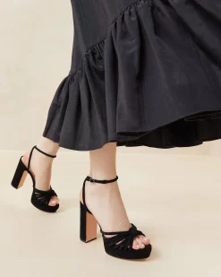 Loeffler Randall Rivka Suede Platform Sandal