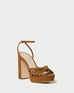 Loeffler Randall Rivka Suede Platform Sandal