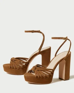 Loeffler Randall Rivka Suede Platform Sandal
