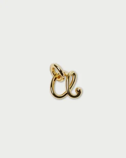 Loeffler Randall Small Gold Letter "A" Charm