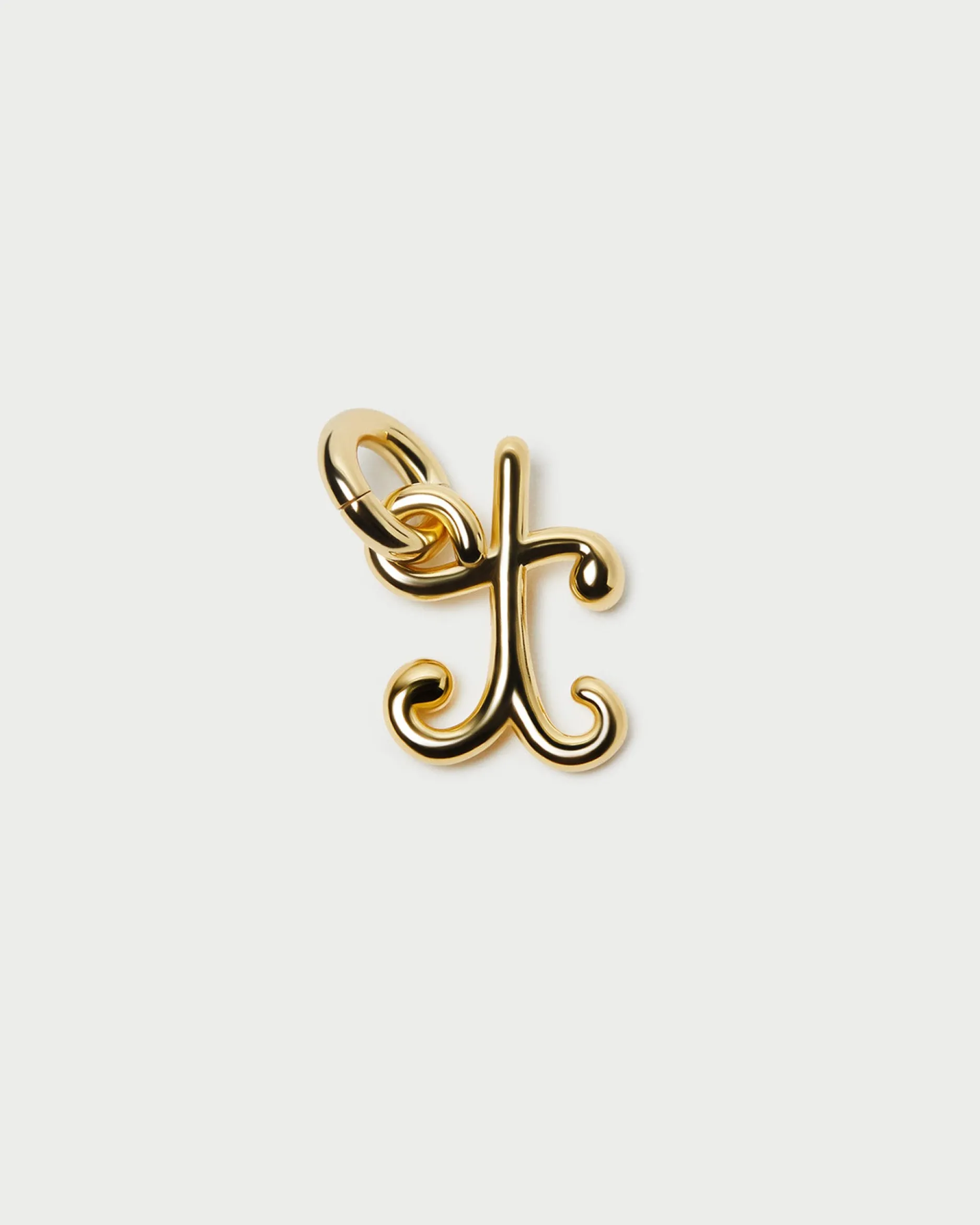Loeffler Randall Small Gold Letter "H" Charm