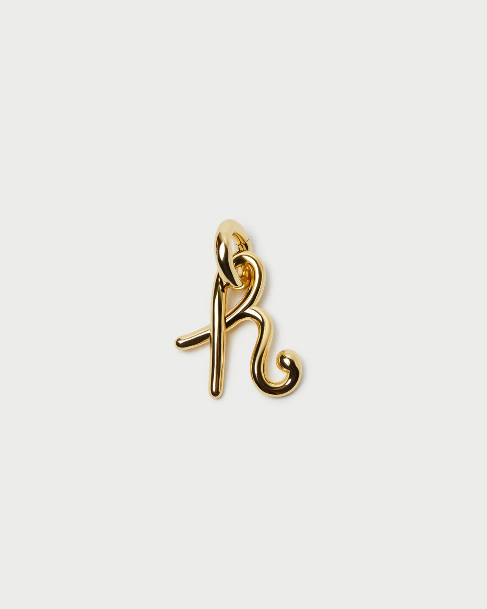 Loeffler Randall Small Gold Letter "R" Charm