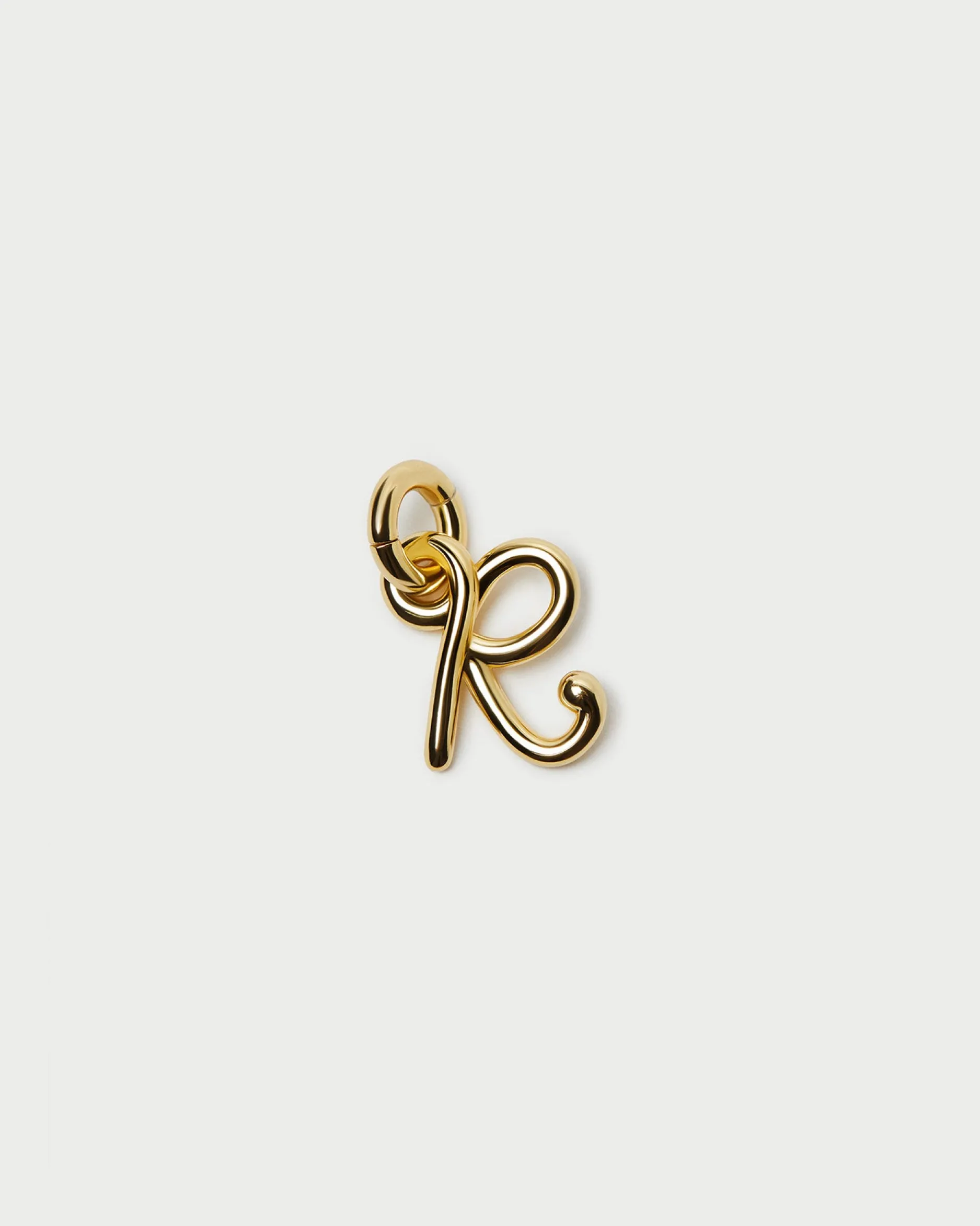 Loeffler Randall Small Gold Letter "T" Charm