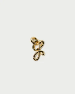 Loeffler Randall Small Gold Letter