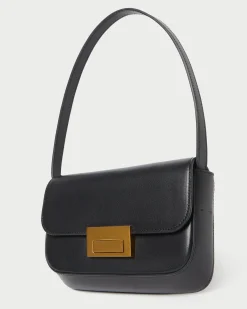 Loeffler Randall Stefania Cacao Studded Baguette Bag