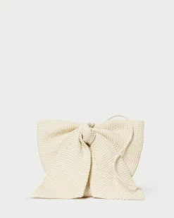 Loeffler Randall Violet Satin Bow Crossbody